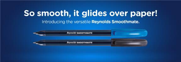reynolds smoothmate best ball pen for smooth and fast writing