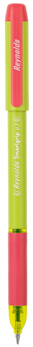 Reynolds Smartgrip Green Pink Ball Pen